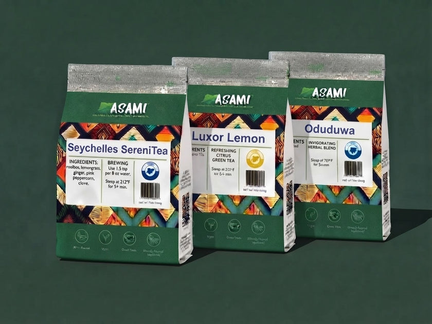 Safari African Tea Box | Herbal sampler – Asami Tea Shop