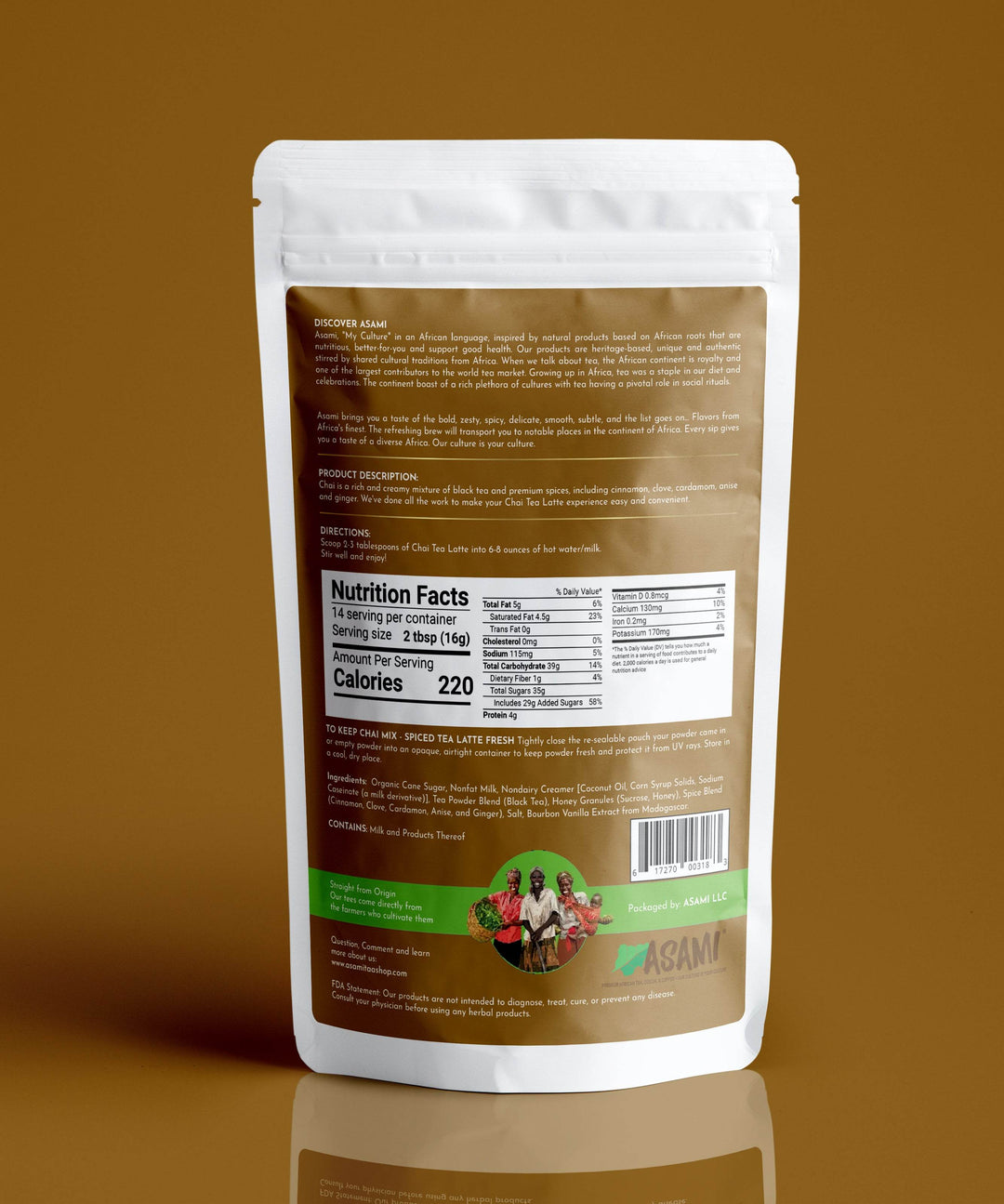 Spiced chai mix | Chai Mix cocoa blend – Asami Tea Shop