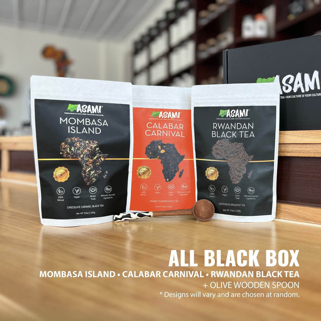 Ａssam商品です African Tea Box | Premium black sampler – Asami Tea Shop