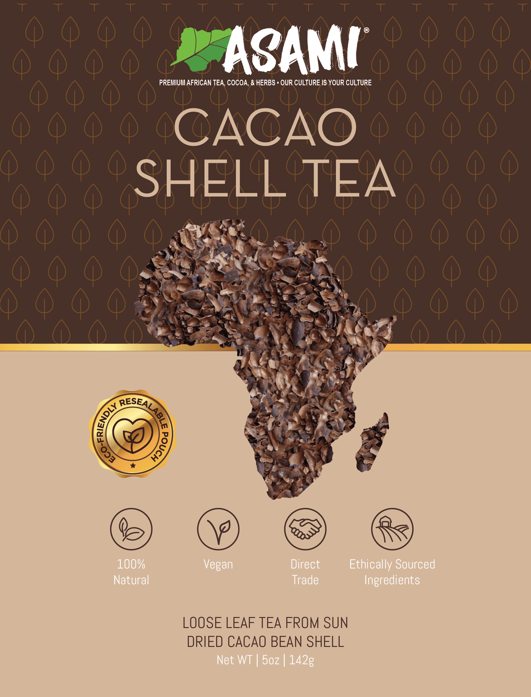 Cacao Shell Tea | Cocoa husk infusion – Asami Tea Shop