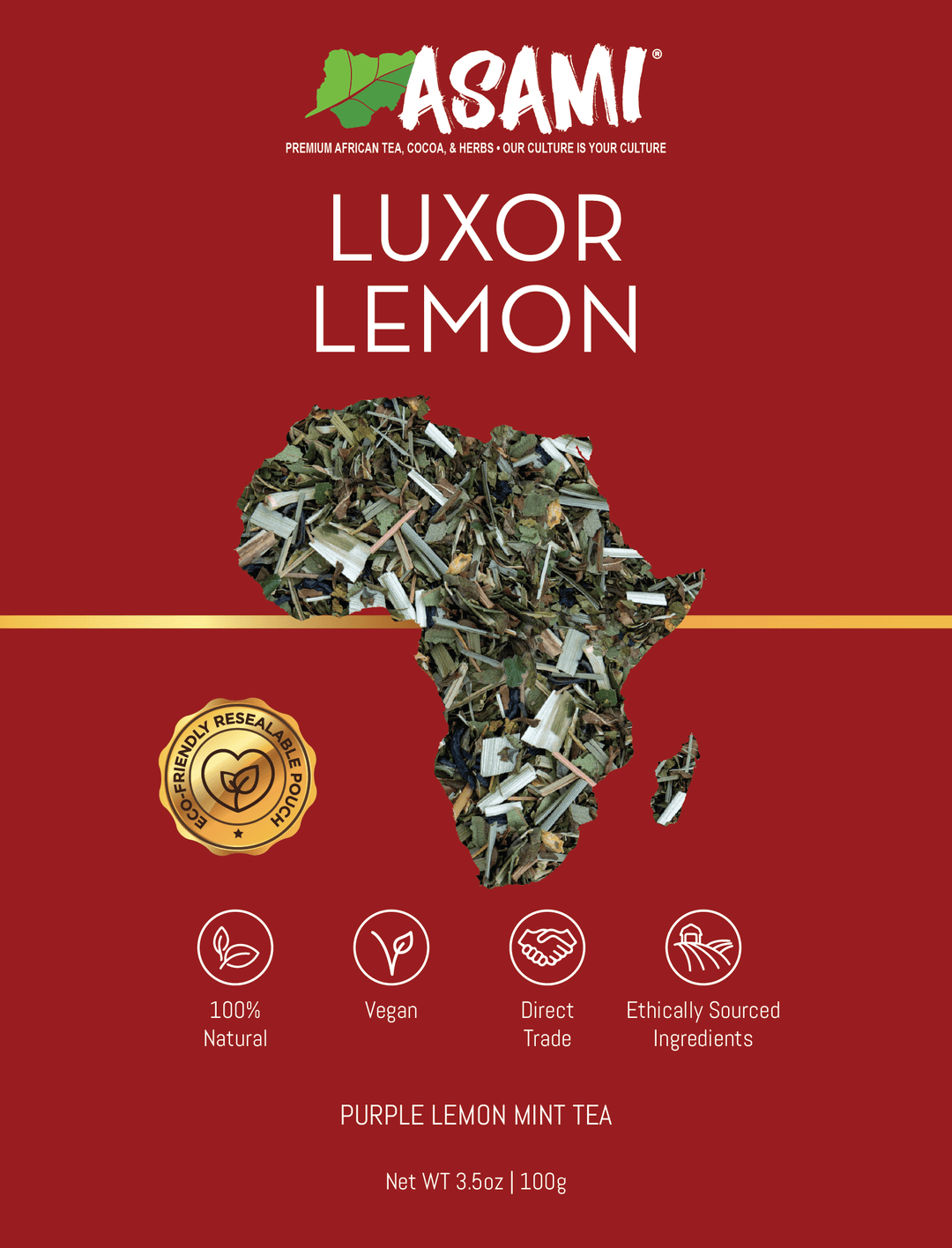 Purple Lemon Mint Tea | Lemon African Tea – Asami Tea Shop