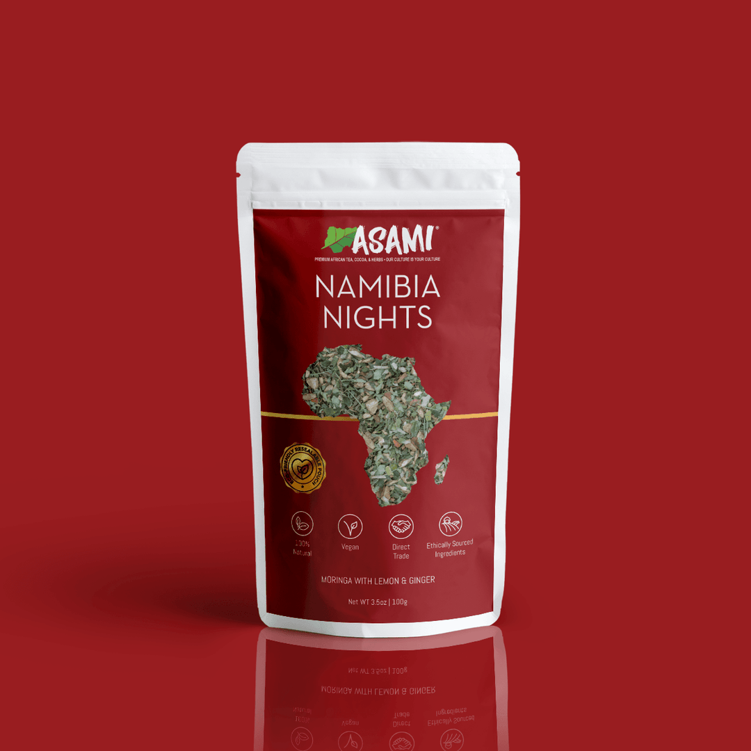 Moringa Lemon Ginger tea | Namibia Nights – Asami Tea Shop