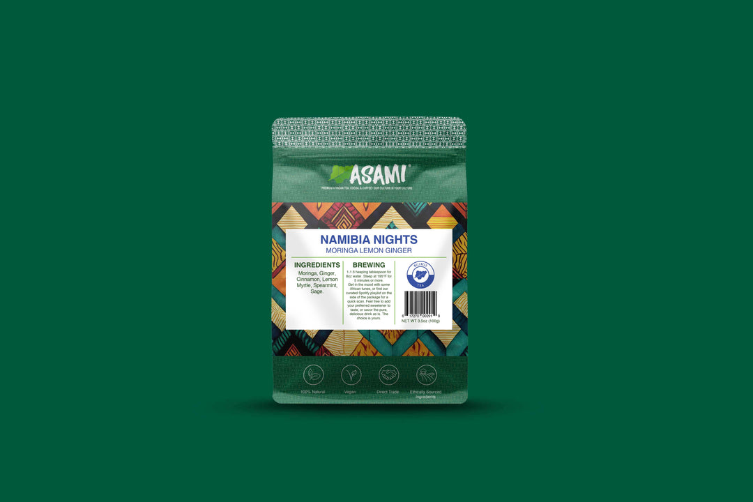 Moringa Lemon Ginger tea | Namibia Nights – Asami Tea Shop