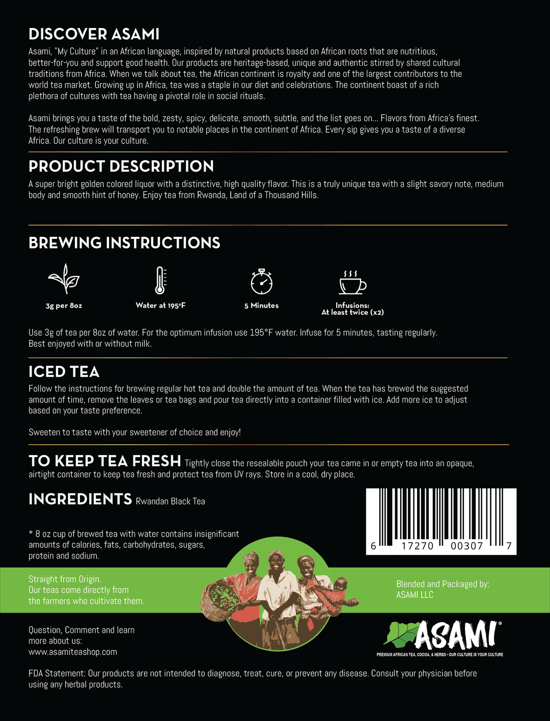 Rwandan Tea | Bold Rwandan black tea – Asami Tea Shop