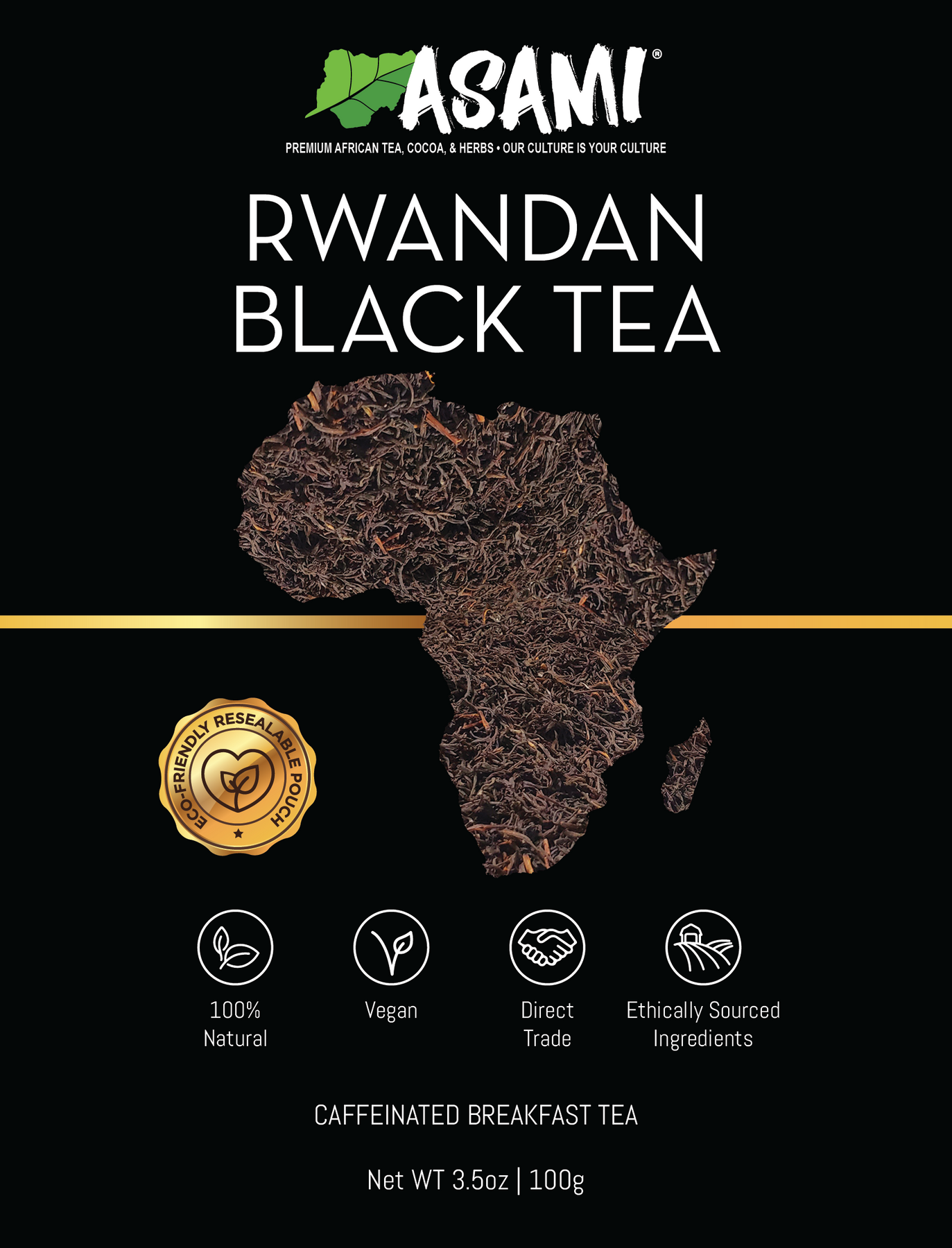 Rwandan Black African Tea | Breakfast Tea – Asami Tea Shop