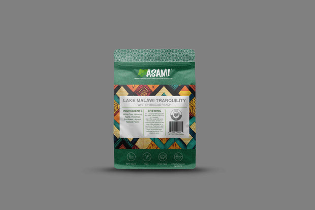 White Hibiscus Peach Tea | Lake Malawi Tranquility Tea