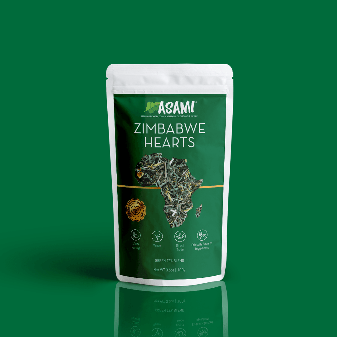 Citrus Mint Green Tea | Zimbabwe hearts – Asami Tea Shop