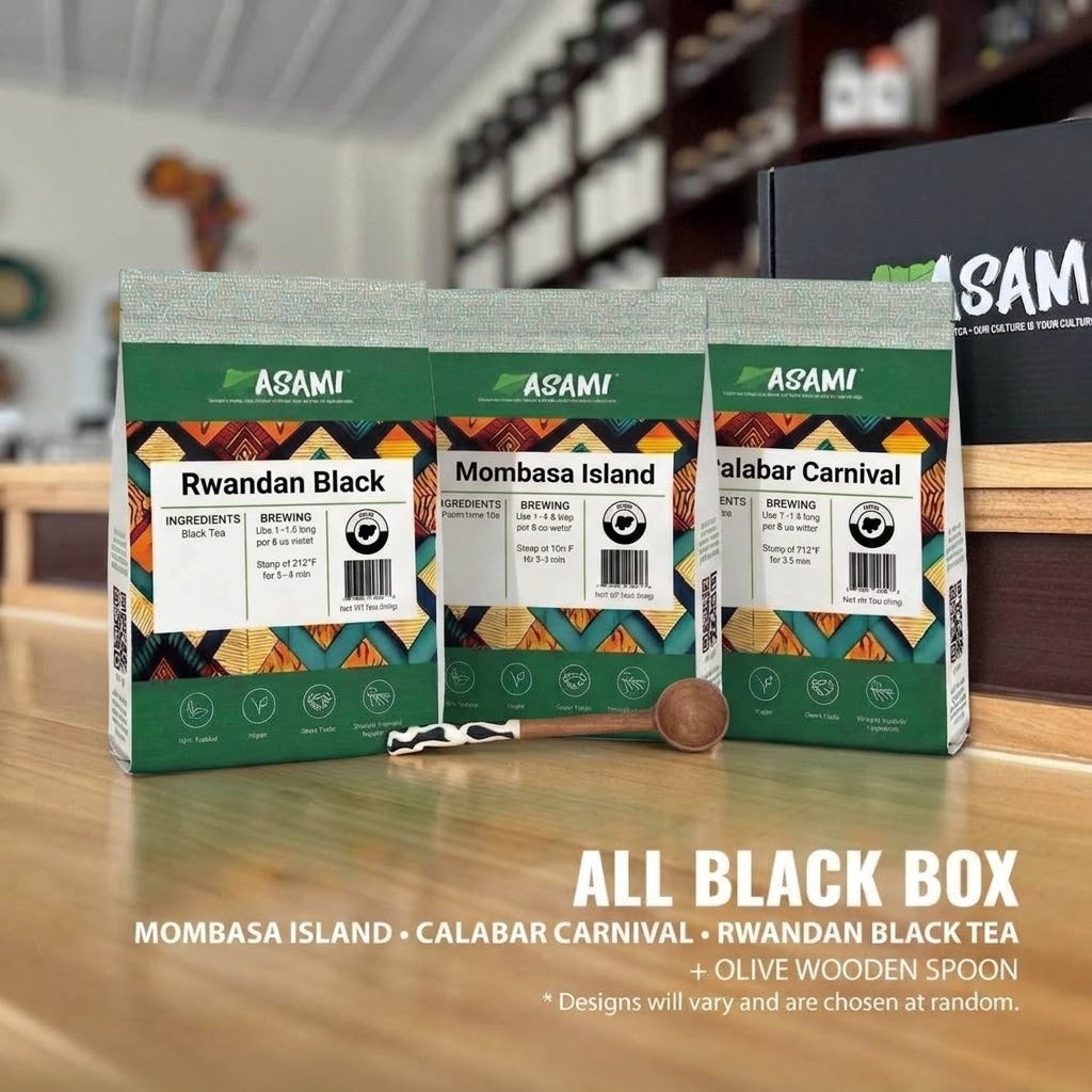 Asami Matsuo 　箱33 C African Tea Box | Premium black sampler – Asami Tea Shop