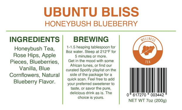 Ubuntu Bliss | Honeybush Blueberry